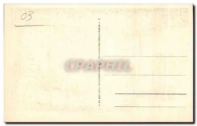 Vichy — Wieża zegarowa — wydawca ARA, nr 63 — Rewers