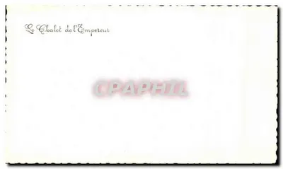 Chalet Imperatora — Rewers