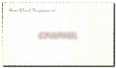 Źródło Chomel — Temperatura 43° — wydawca nieznany — Rewers