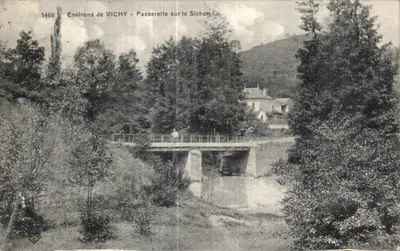 Ao redor de VICHY — Ponte sobre o Sichon — VAD, n° 1466