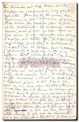 Vichy — Os Quais do Allier e o Embarcadouro do Golf — La Cigogne, n° 424 — Verso