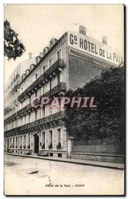 Hôtel de la Paix — Vichy — editor desconhecido, número de série não visível