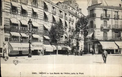 Vichy — As margens do Allier, perto do Ponte — V.D. (editora)