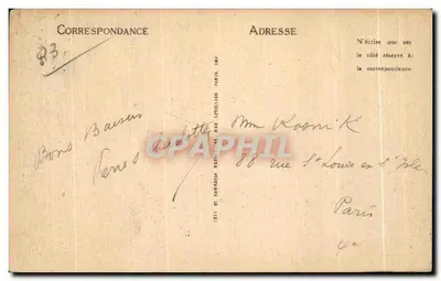 Vichy — Brzegi Allier — Chalet do kajakowania — LL. — Nr 315 — Rewers