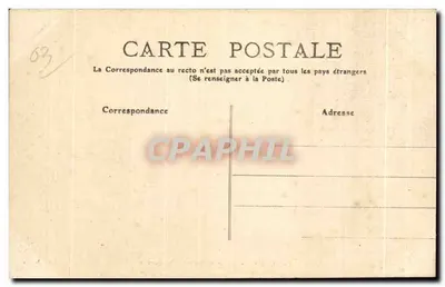 Vichy — Interior do Palácio das Fontes — CVC — Verso