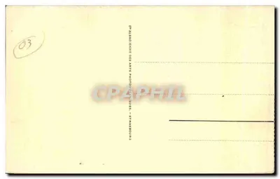 Vichy — Restauracja — numer seryjny 123 — Rewers