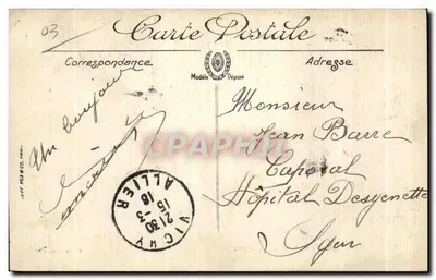 Vichy — Fontes Chomel e Senhoras — O. Goniller, Editor — Verso
