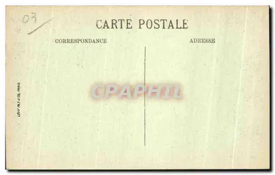Vichy — La Maison de Madame de Sévigné — Édition C. Genitler — Verso