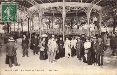 Vichy — A Fonte do Hospital — ND. Fot. — n° 406
