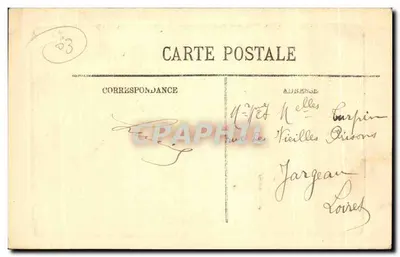 Vichy — Kryta aleja — Wydawnictwo 'A la Ménagère' — Rewers