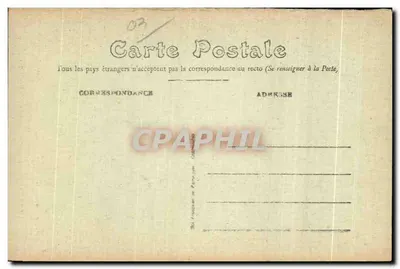 Bellerive-Vichy — Source intermittente et jaillissante — Phénomène volcanique — Photo Édition J. Equarret, Le Mans — Verso