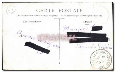 Environs de Vichy — Hauterive. Vieux Portique. — Verso