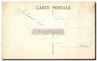 ST-POURÇAIN-sur-SIOULE — Wewnętrzne wnętrze kościoła — Duża świątynia centralna (XI i XIII w.) — Rewers