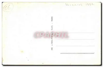 Touët-sur-Var — Visão geral e a Cachoeira — editor L.C. n°12 — Verso
