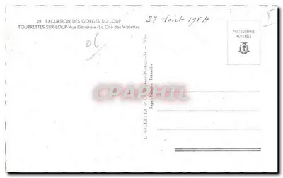 Tourrettes-sur-Loup — Vista General — La Cité des Violettes — L. Gilletta & Cie — Reverso