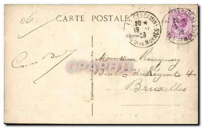 Sospel (A.-M.) — Les Ponts sur la Bevera — éditeur FL. — Achterkant