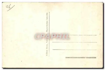 Saint-Paul (A.M.) — Um canto da 'Colombe d'Op' — Edição Baux, n° 26 — Verso
