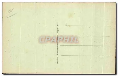 Saint-Jean-Cap-Ferrat (A.-M.) e a Ponta de Saint-Hospice — Editor F.L.T. n°33 — Verso