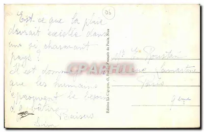 Saint-Jean-Cap-Ferrat — Święty Hospicjusz — Wydawnictwo La Cigogne, Nice — Rewers