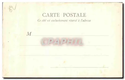 Boulogne-sur-Mer — A Prefeitura e o Sino — B.F. Paris — Verso