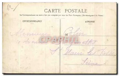 Boulogne-sur-Mer — Os Banhos de Mar — L. D., B., 236. — Verso
