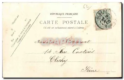 Arras - Hotel de cidade, O Grande Salão — B.D., Roubaix, n°35 — Verso