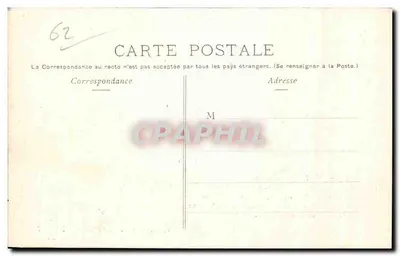 Calais (ulice Euvirons) — Most bez równych, unikalny jako konstrukcja — E. Boudot, fot. Wyd. Raux — Rewers