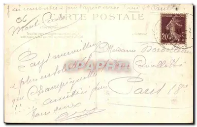 Kraj nad Morzem Śródziemnym — Monte-Carlo — Ogólny widok i kasyno — Rewers