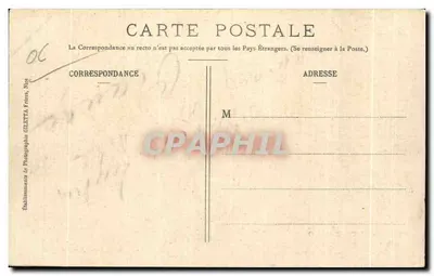 As Grácias Florentinas — Sala de Jogo, por Gervais — Coleção Artística, Monte-Carlo — Verso