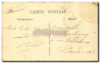 Monte-Carlo – Monako – Ogólny widok — B.F. n°22 — Rewers