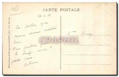 Monte-Carlo — Sala Gier "La Roulette" — Wydawnictwo Giletta, nr 716 — Rewers