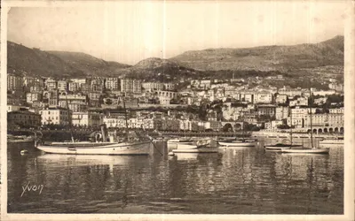 Monte-Carlo — Vista geral sobre La Condamine — Les Éditions d'Art YVON, Paris