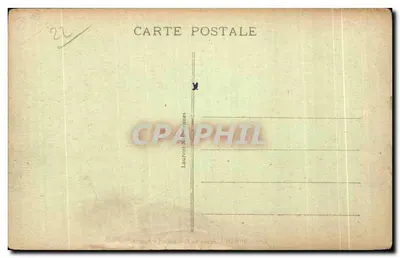Cartolina d'epoca Dinan Chiesa di San Salviatore L'Arco — Verso