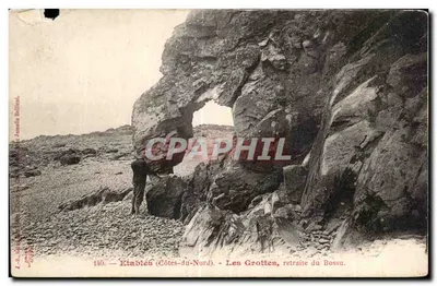 Etabliès (Côtes-du-Nord) — As Grutas, Retiro do Cachorro — J.-B. Bal du Buisson, Imp. Bolliral