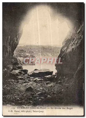 Estabelecimentos (Côtes-du-Nord) — A Gruta dos Anjos — J.-B. Barat, editor-fotógrafo, Saint-Quay
