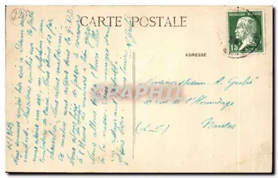 Castelo de Ana de Bretanha — Dinan (C.-du-N.) — Editor A. Lamiré, Rennes, n° 339 — Verso