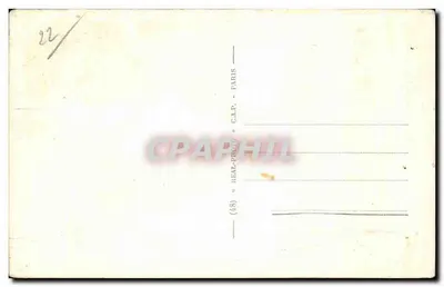 Guingamp - Estátua da Nossa Senhora de Bonsecours — C.A.P. Paris — Verso
