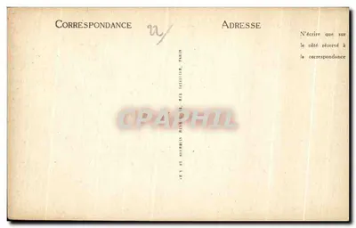 Eiland Bréhat (C.-du-N.) — Het Gouffre van de Paon — ND — Achterkant