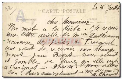 Wyspa Brehat (C.-du-N.) — Skaliste wybrzeże północne — J. Soro, wydawca, Romanes — Rewers