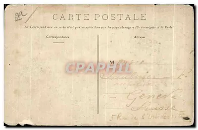 Isola di Bréhat - Le Port clos visto dal Paradis — editore Deull, n° 176 — Verso