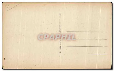 Wyspa Bréhat — Molo Paon i skały — ND.27 — Wydawca: Ch. des Arts Photomécaniques, Paryż — Rewers