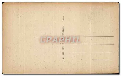Ilha de Bréhat — Os Rochos e a Ponta Guersido — Cie des Arts Pho mécaniques, Paris, n°102 — Verso