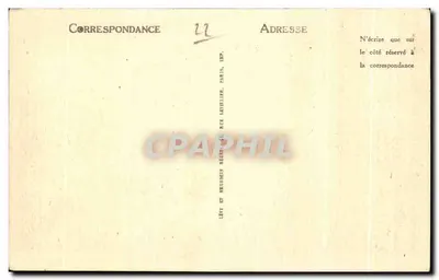 Eiland Brehat — Het Kleine Guersido — Uitgever Ellen, n°31 — Achterkant