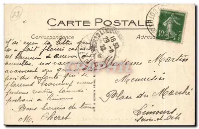 Ploumanach — Tempestade na Ponta de Squevel — LL — Verso