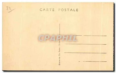 Ploumanach (C.-du-N.) — Skaliste Squeval, w pobliżu Gouffre — Wydawnictwo Téa Room - St-Guillaume — Rewers