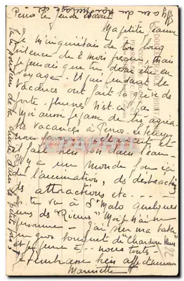 Igreja de Penno — Cruz do cemitério e monumento — Yvart — Verso