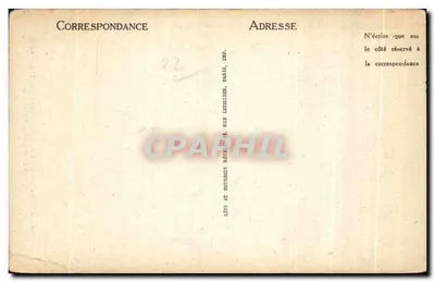 Perros-Guirec — plaża Trestraou przez sosny — LL nr 168 — Rewers