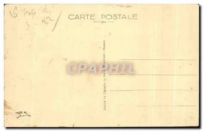 Perros-Guirec (C.-du-N.) — A Costa Rochosa — Edição La Cigogne, Rennes — Verso