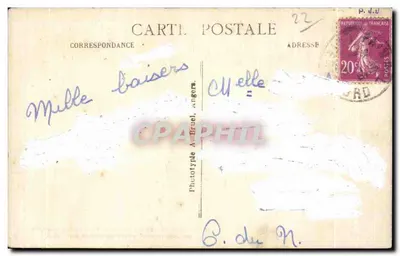 Paimpol (C.-du-N.) — Las pod stokiem na półwyspie Guillaume w pobliżu morza — A. B. — Rewers