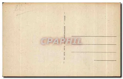 Lamballe — A Igreja de Nossa Senhora — Cie des Arts Photomécaniques, Paris — Verso
